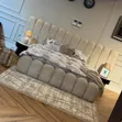 SofaSofa Super King Size Bed Frame - Brand New Green - 5