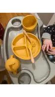 8-Piece Kids Silicone Tableware Set - 1