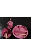8-Piece Kids Silicone Tableware Set - 3