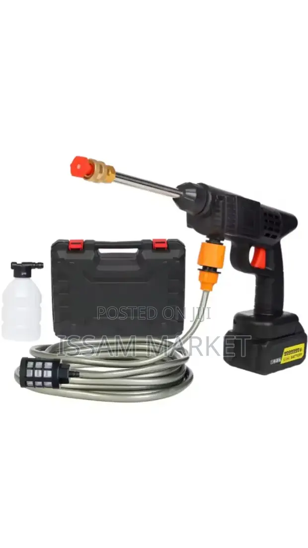 Cordless Pressure Washer with 2 Batteries - 1
