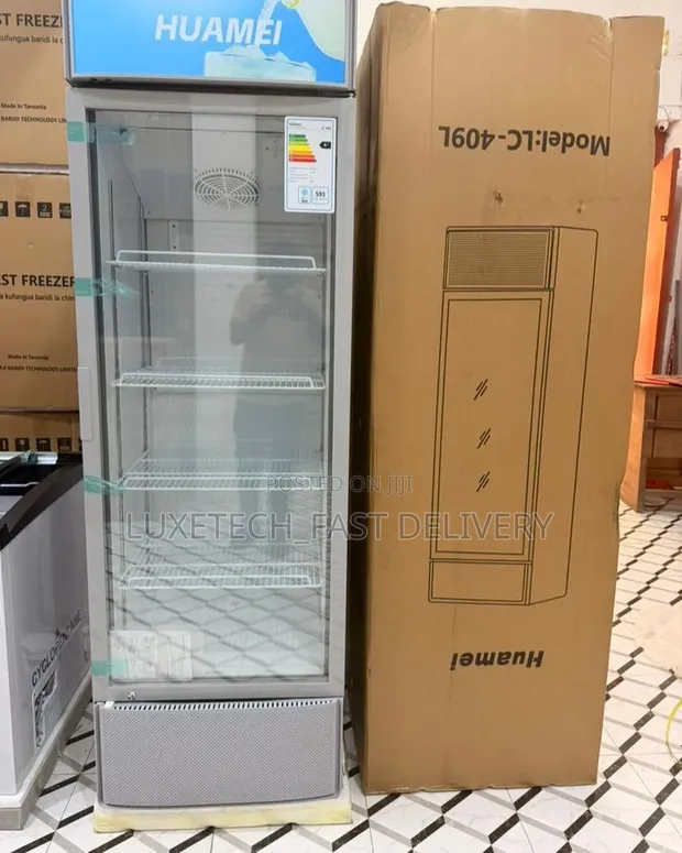 Huamei 409L Showcase Display Fridge for Shops - 1