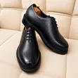Clarks Plain Moccasins - Men's Black Leather - 2