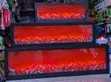 Modern LED Electric Fireplace Lantern 100cm - 1
