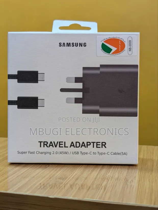 Samsung 45W USB-C Charger & Cable (Brand New) - 1