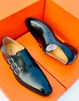 Clarks Brand Leather Moccasins - Original Men's Shoes - 4