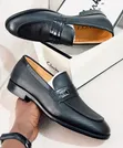 Gucci Men's Leather Moccasins - 4
