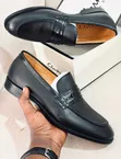 Gucci Men's Leather Moccasins - 5
