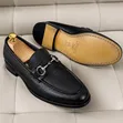 De'Rossi Men's Leather Loafers - Italy Made - 1