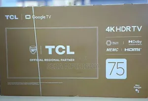 TCL 75-Inch 4K HDR Google TV