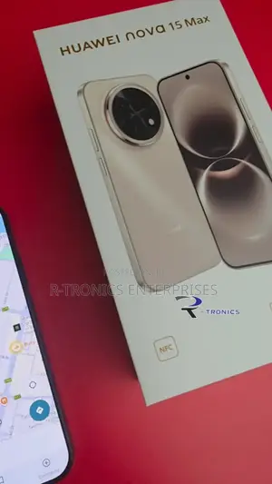 New Huawei nova 15 Max 256GB White