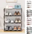 4-Layer X-Type Shoe Rack - 3