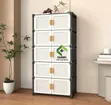 5-Tier Dustproof Organizer Rack for Shoes, Clothes, Accessories - 2