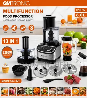 Cntronic 16-in-1 Multifunction Food Processor