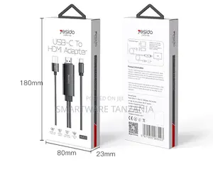 Yesido USB-C to HDMI Adapter, 4K@60Hz, 1.8m
