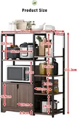 5-Tier Kitchen Baker's Rack with Cabinet - 2