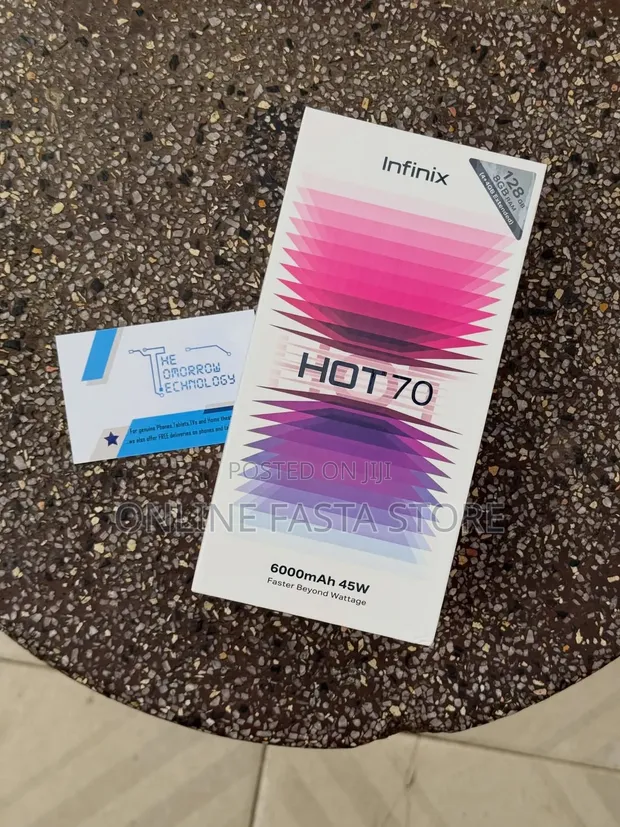 New Infinix Hot 70 128GB Purple - 1