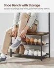 Multifunction Clothes and Shoe Rack - 3