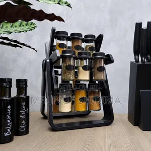 18-Piece Rotating Spice Rack