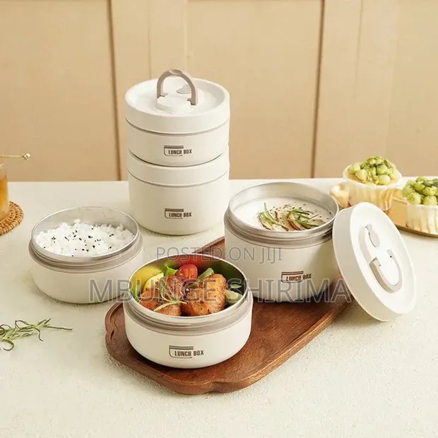 3-Piece Portable Insulated Lunch Box - 1