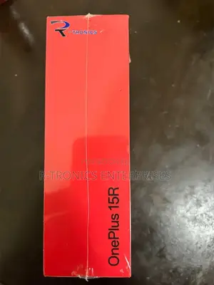 New OnePlus 15R 256GB Black