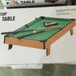 Mini Pool Table - Kids' Tabletop Billiard Set - 1