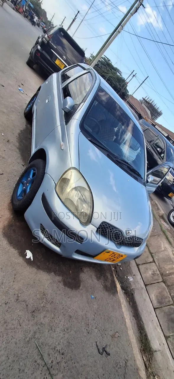 Toyota Vitz 2002 Blue - 1