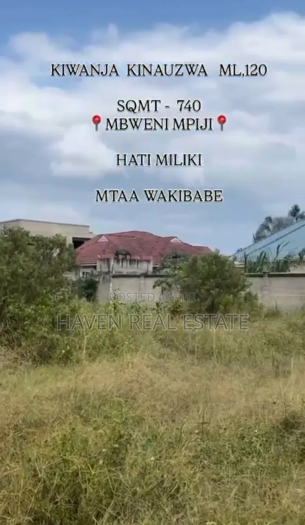 Kiwanja cha Makazi kwa Mauzo - Mbweni Mpiji - 1