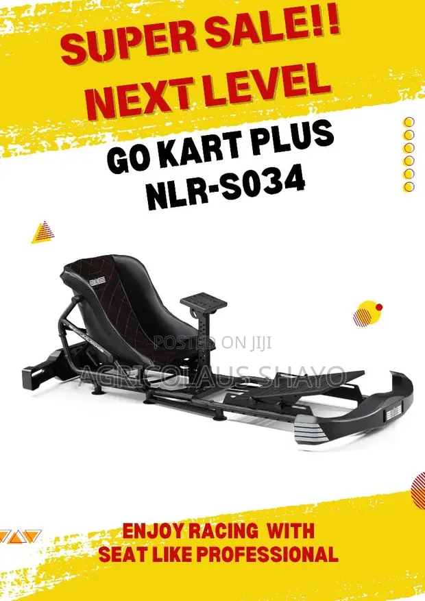 Next Level Racing Go Kart Plus Cockpit (NLR-S034) - Brand New - 1