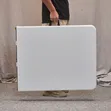 Outdoor White Folding Table 180cm - 3