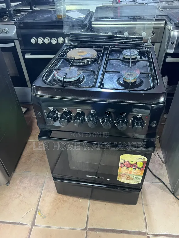Westpoint Cooker with Large Oven - Black - 1
