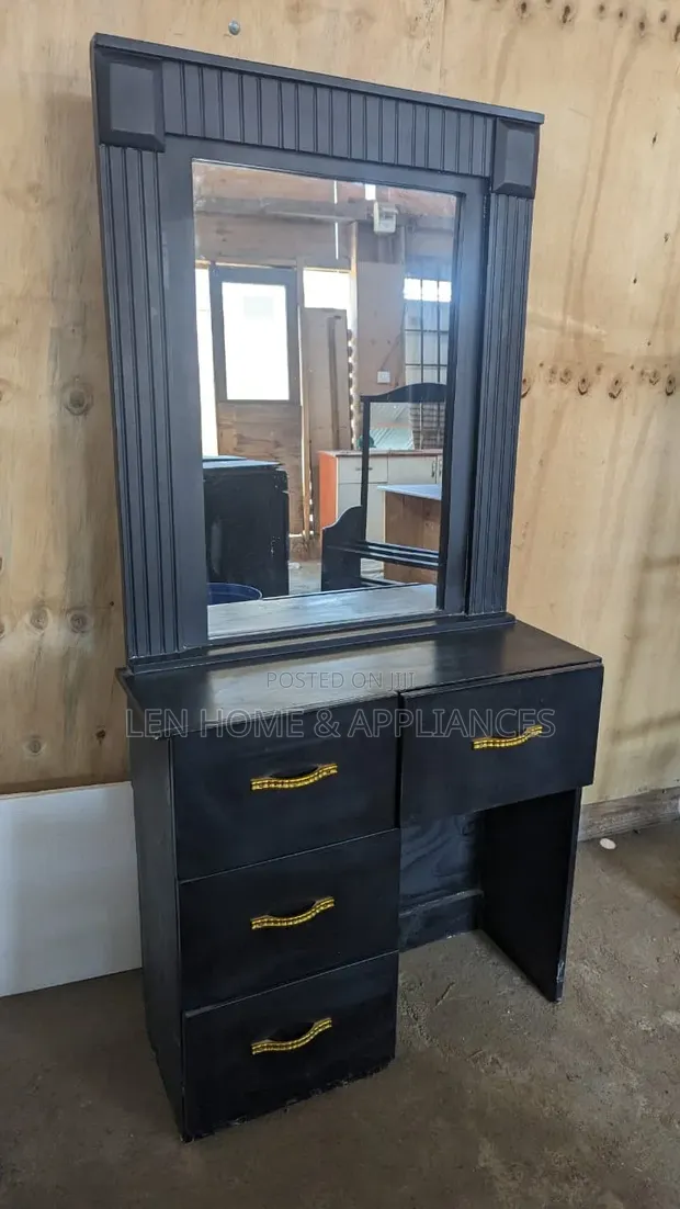 Wood-Mode Dressing Table - Black - 1