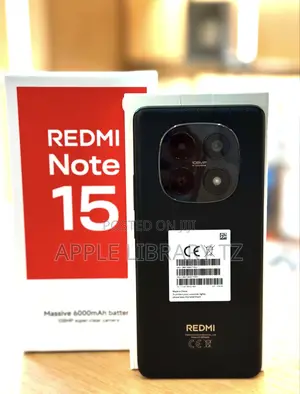 New Xiaomi Redmi Note 15 128GB Black
