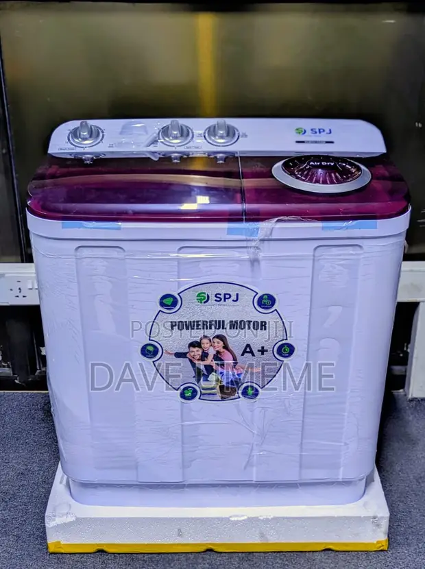SPJ Semi-Automatic Washing Machine 8kg - 1