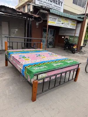Brand New Metal and Wood Bed Frame