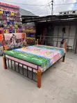 Brand New Metal and Wood Bed Frame - 2