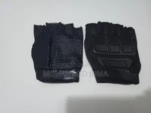 Brand New Cycling Gloves - Black Leather