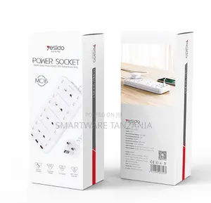 Yesido Power Socket 3250W, 2 USB Ports