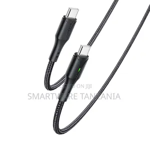 Yesido Dual Type-C Cable, 1.2m, Nylon Braided