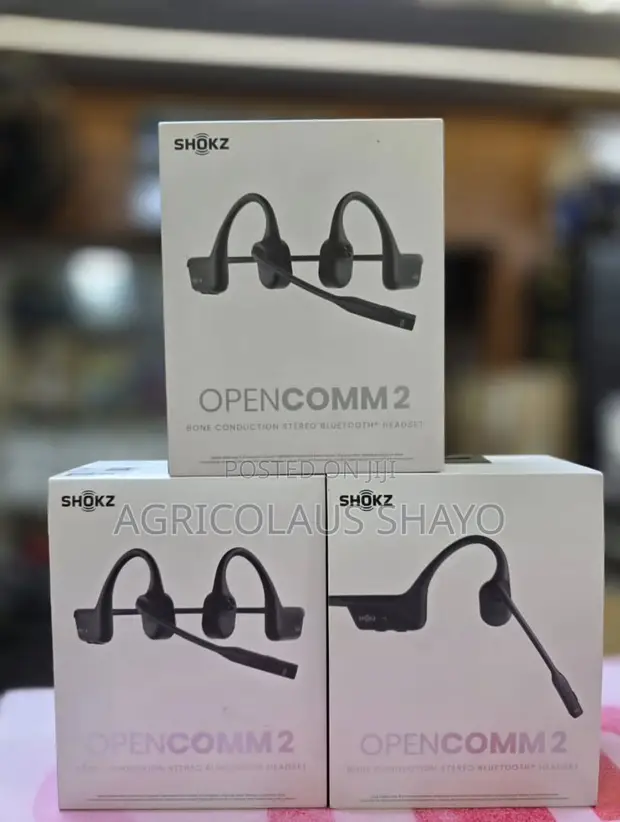 Shokz OpenComm 2 Wireless Headphones - 1