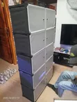 Strong Plastic Wardrobe, Two Doors - 1