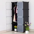 Strong Plastic Wardrobe, Two Doors - 2