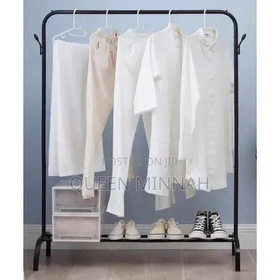 Clothes Rack for Hanging Shirts and Long Dresses - 1