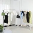 Clothes Rack for Hanging Shirts and Long Dresses - 2