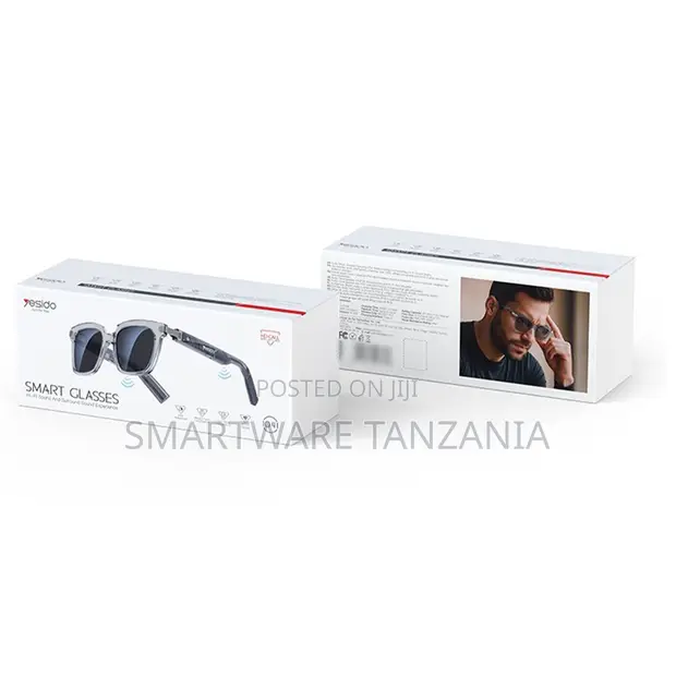 Yesido Smart Glasses with Bluetooth Speakers & Mic - 1