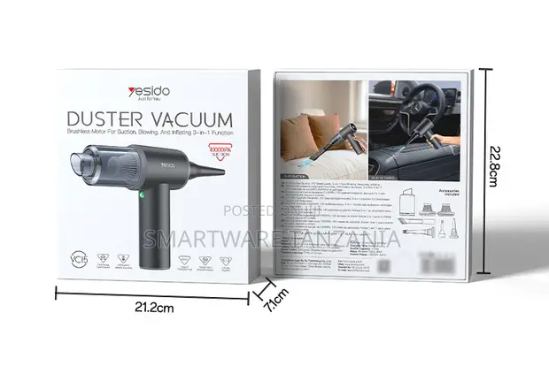 Yesido Duster Vacuum Motor Haina Brashi - 1