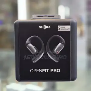 Shokz Open Fit Pro Wireless Earbuds - Black