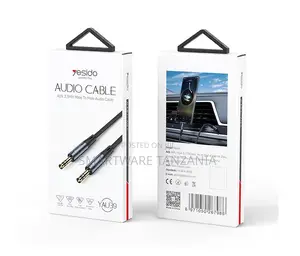 Yesido AUX 3.5mm Male to Male Audio Cable, 1.5m, Braided
