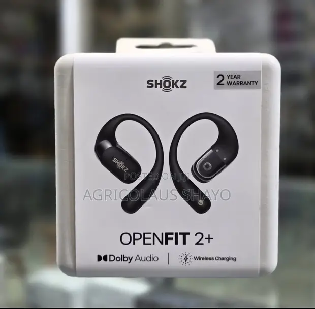 Shokz Open Fit 2+ Wireless Earbuds - 1