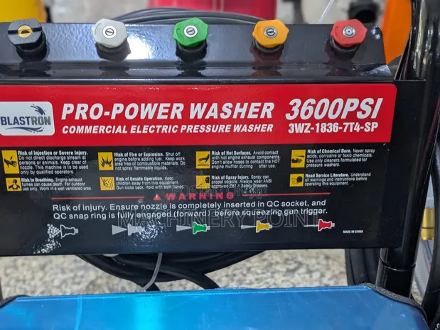 3600PSI High-Pressure Washer (Three-Phase Electric) - 1