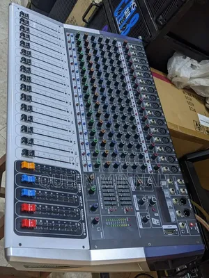 Multi-Channel Audio Mixing Console (Sound Mixer)